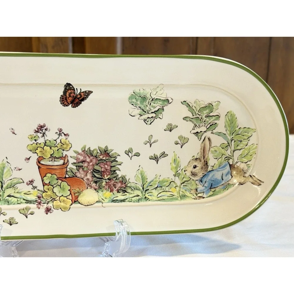 Pottery Barn Beatrix Potter Cookie Tray Platter 15